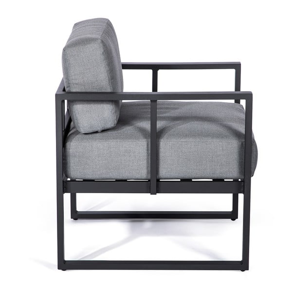 Szary fotel ogrodowy Bonami Selection Bellisima-image-4