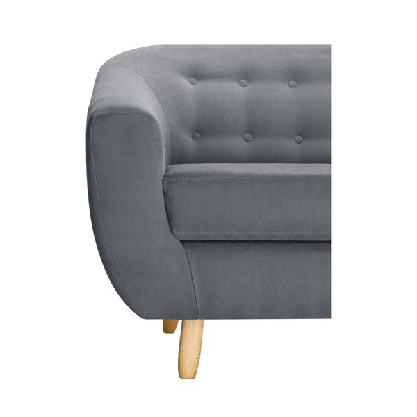 Szara sofa 2-osobowa Jalouse Maison Vicky-image-4