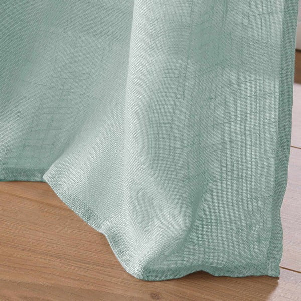 Niebieska firanka 140x280 cm Cloris – douceur d'intérieur-image-1