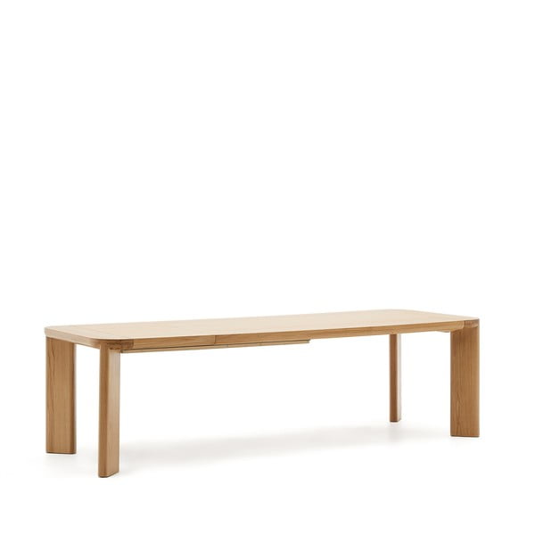 Rozkładany stół z blatem w dekorze dębu 100x200 cm Jondal – Kave Home