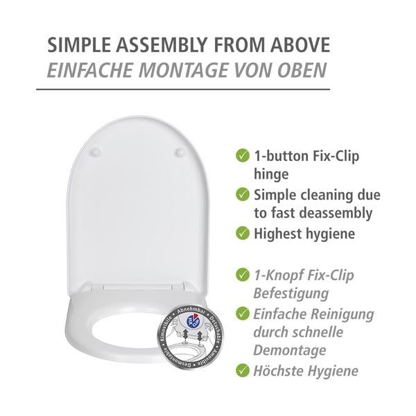 Deska sedesowa wolnoopadająca Sindia – Wenko-image-3