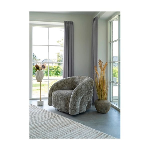 Kremowy wełniany dywan tkany ręcznie 60x90 cm Mango – House Nordic-image-3