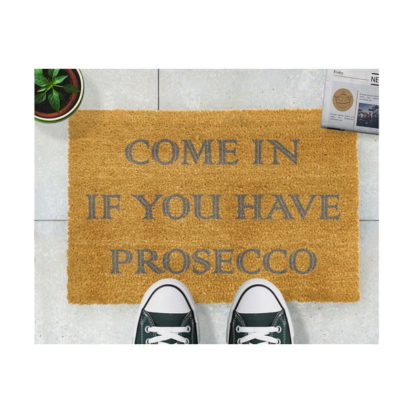 Wycieraczka Artsy Doormats Come In If you Have Prosecco, 40x60 cm-image-2