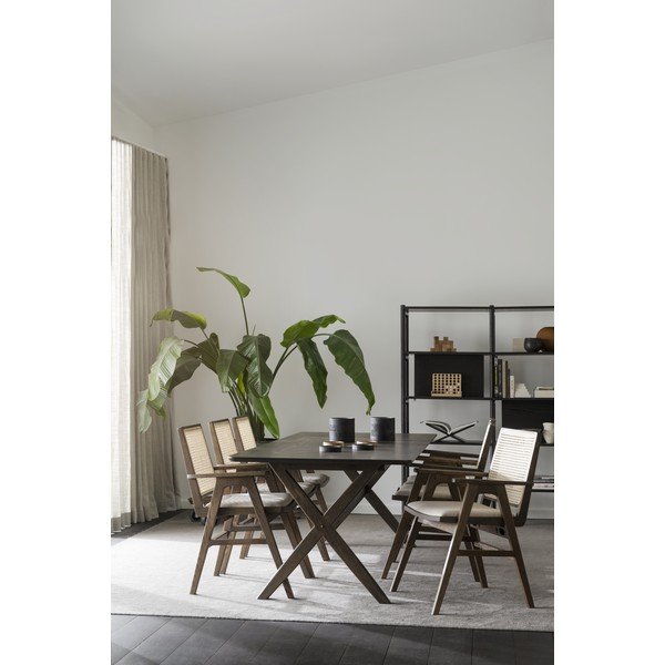 Stół z blatem w dekorze dębu 230x95 cm Calverton – Rowico-image-1
