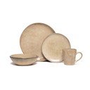 Beżowy zestaw naczyń z kamionki 16 szt. Glosia – Bonami Selection