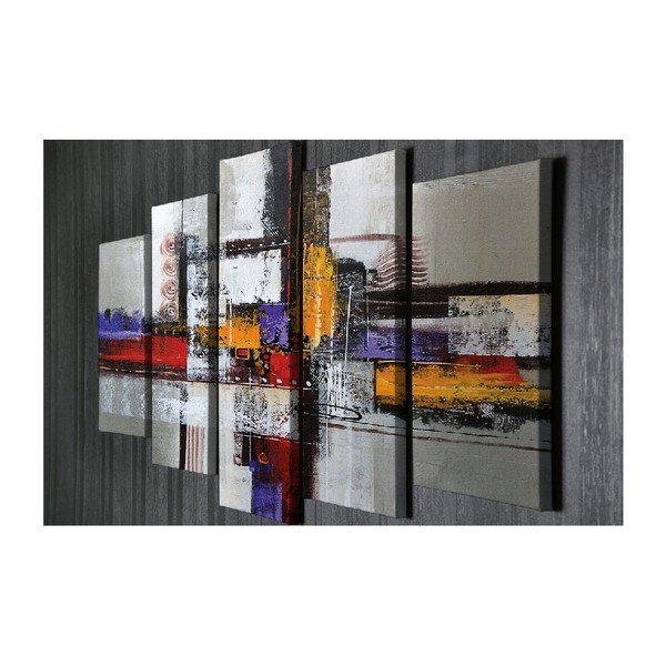 5-częściowy obraz na płótnie Abstract-image-3