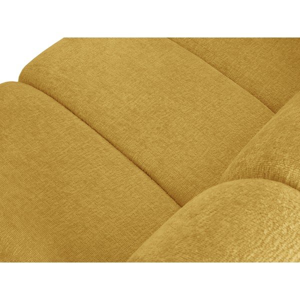 Żółta sofa 367 cm Lupine – Micadoni Home-image-1