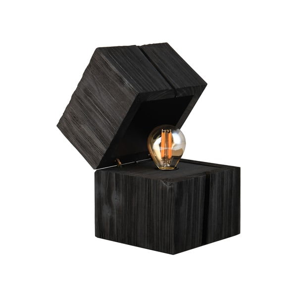 Czarna lampa stołowa (wys. 16 cm) Treasure – Trio