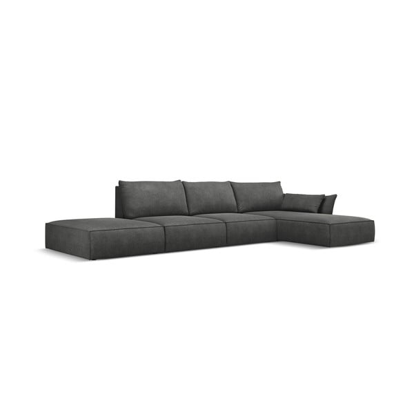Szary narożnik (prawostronny) Vanda – Mazzini Sofas-image-2