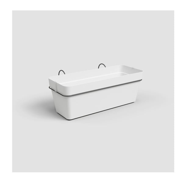 Wisząca/samonawadniająca doniczka z plastiku z recyklingu 50 cm Capri – Artevasi-image-1