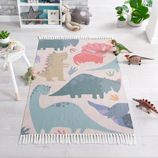 Dziecięcy dywan Flair Rugs Walk the Dinosaur, 80x120 cm-image-4