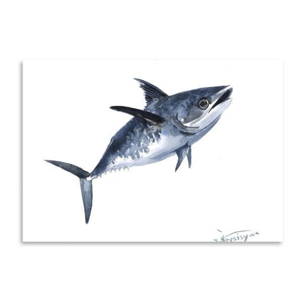 Plakat Tuna Fish (projekt Surena Nersisyana), 30x21 cm