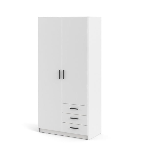 Biała szafa 99x200 cm Sprint – Tvilum-image-4