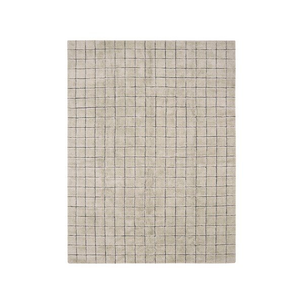 Beżowy wełniany dywan tkany ręcznie 230x300 cm Mosaic Sandstone – Lorena Canals