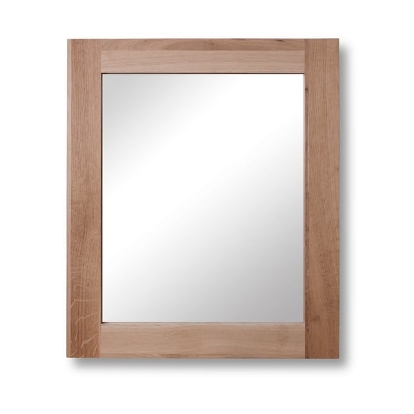 Lustro Raw Oak, 90x90 cm
