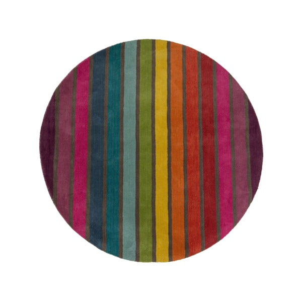 Wełniany dywan Flair Rugs Candy, ⌀ 160 cm