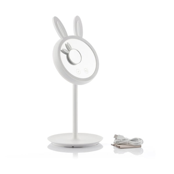 Zestaw lusterka stołowego i powiększającego z oświetleniem LED InnovaGoods Bunny