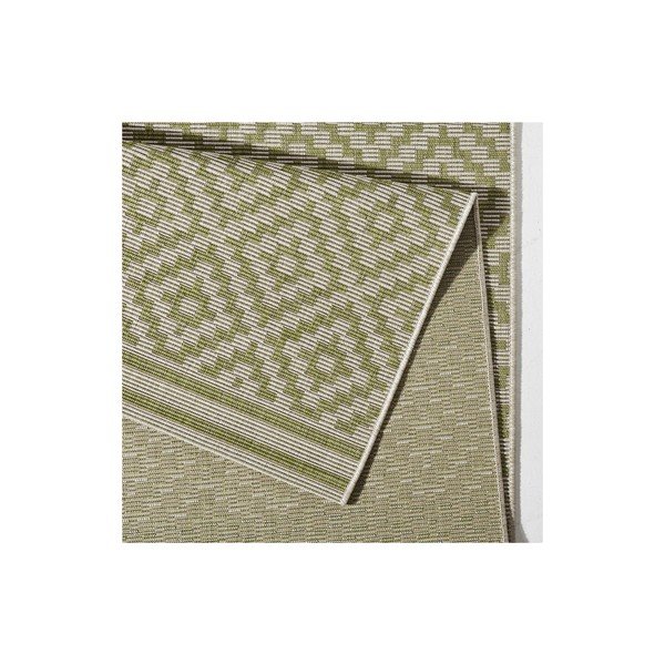 Zielony chodnik odpowiedni na zewnątrz Bougari Karo, 80x200 cm-image-2