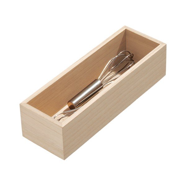 Organizer kuchenny z drewna paulownia iDesign, 25,4x8,4 cm-image-2