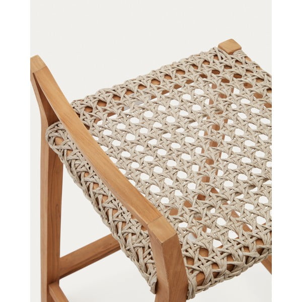 Drewniany hoker ogrodowy Giverola – Kave Home-image-1