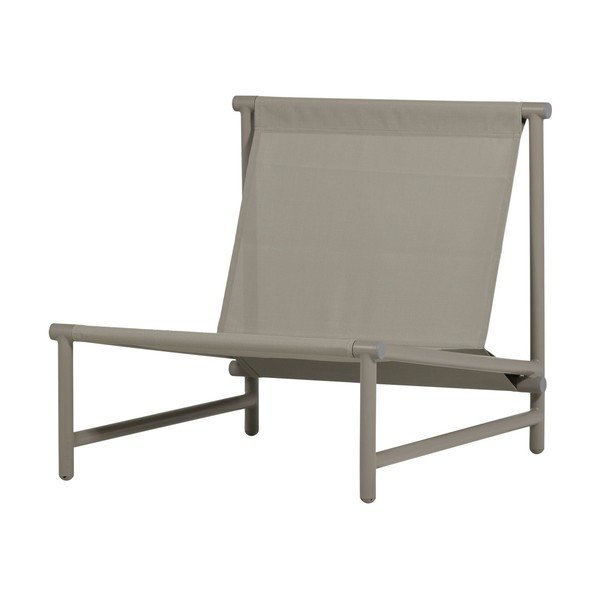 Beżowy metalowy/tapicerowany fotel ogrodowy Elvo – WOOOD-image-4