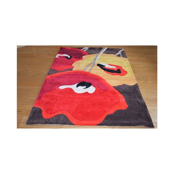 Dywan Poppy Flowers Choc Orange, 120x170 cm-image-2