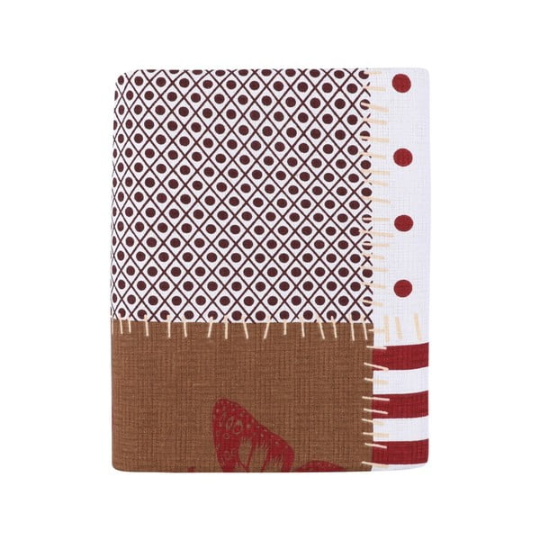 Lekka pikowana narzuta bawełniana na łóżko Mijolnir Butterly, 160x230 cm-image-2