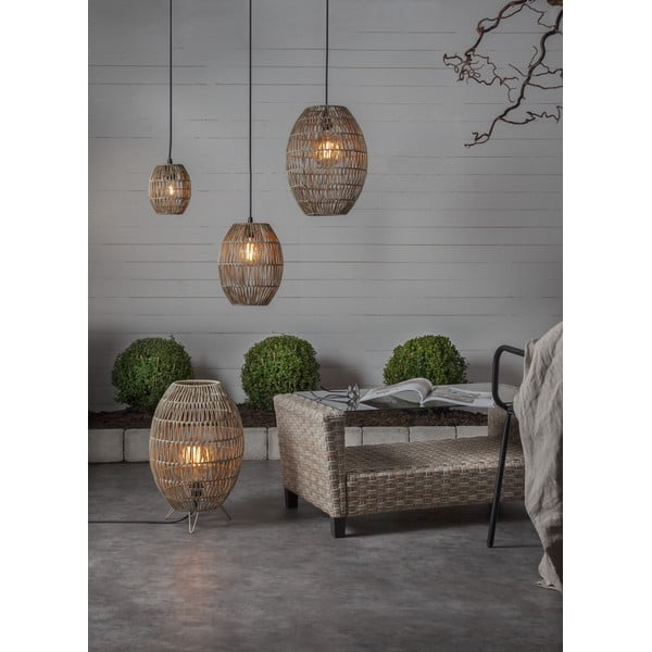 Beżowy abażur ø 30 cm Linde – Star Trading-image-3