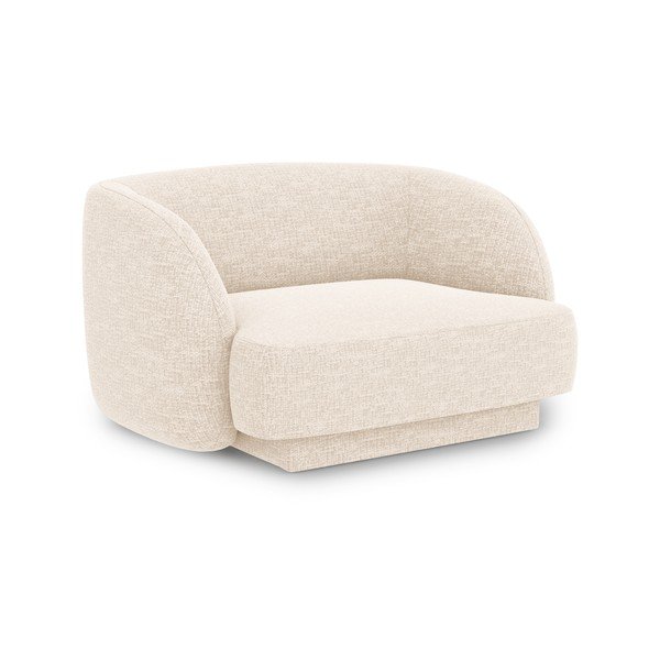 Kremowy fotel Miley – Micadoni Home-image-3