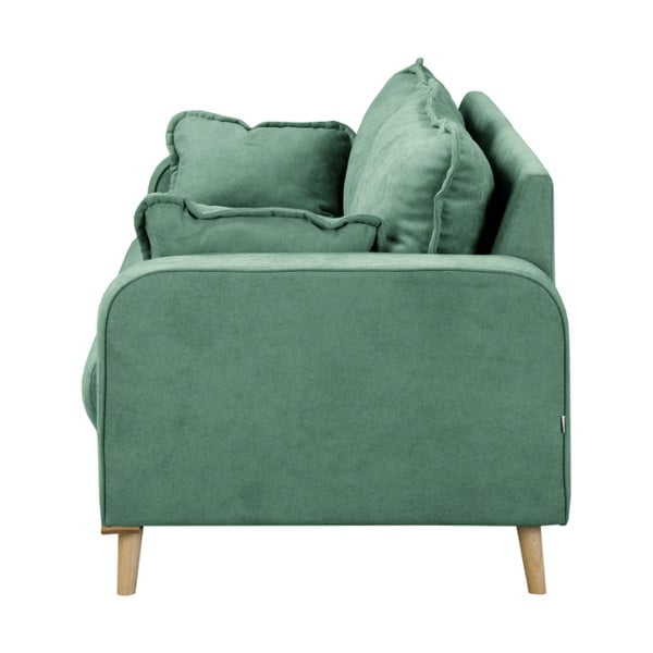 Turkusowa sofa 193 cm Beata – Ropez-image-3