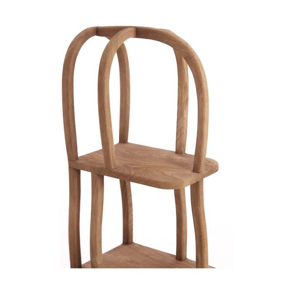 Regał z litego drewna mango w naturalnym kolorze 53x175x40 cm Lowe – Light & Living-image-4