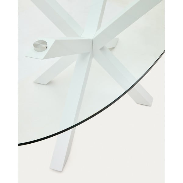 Stół ze szklanym blatem 100x200 cm Argo – Kave Home-image-3