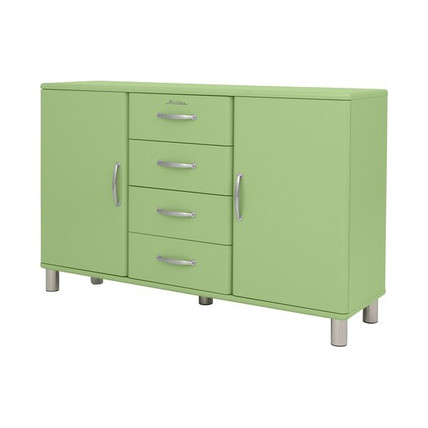 Zielona niska komoda 146x92 cm Malibu – Tenzo-image-2
