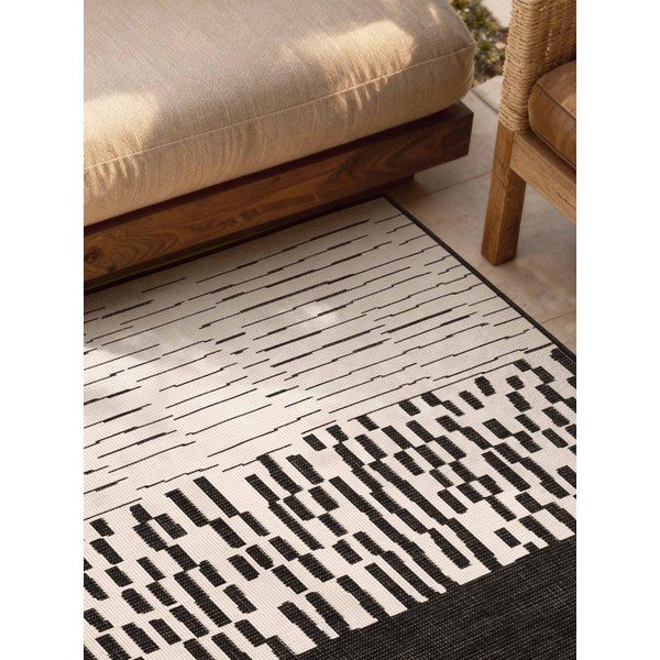 Czarny/kremowy dywan odpowiedni na zewnątrz 120x170 cm Haringey Acacia – Ted Baker-image-3