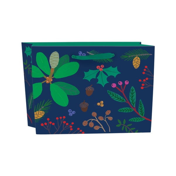 Torebka prezentowa ze świątecznym motywem 35x14,5 cm Holly Berry – Roger la Borde