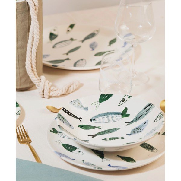 Głębokie ceramiczne talerze zestaw 6 szt. ø 23,5 cm Camogli – Villa Altachiara-image-4