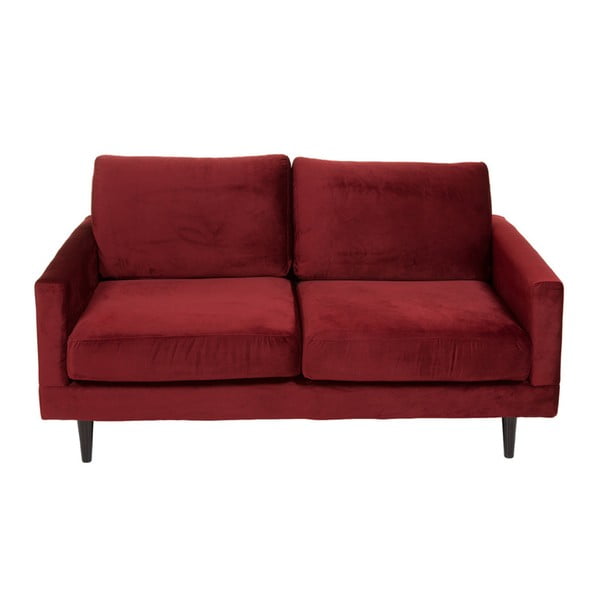 Czerwona sofa dwuosobowa Santiago Pons Cos