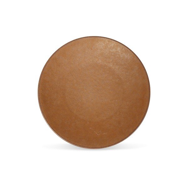 Brązowy porcelanowy talerz deserowy ø 21 cm Ovio – BonBistro