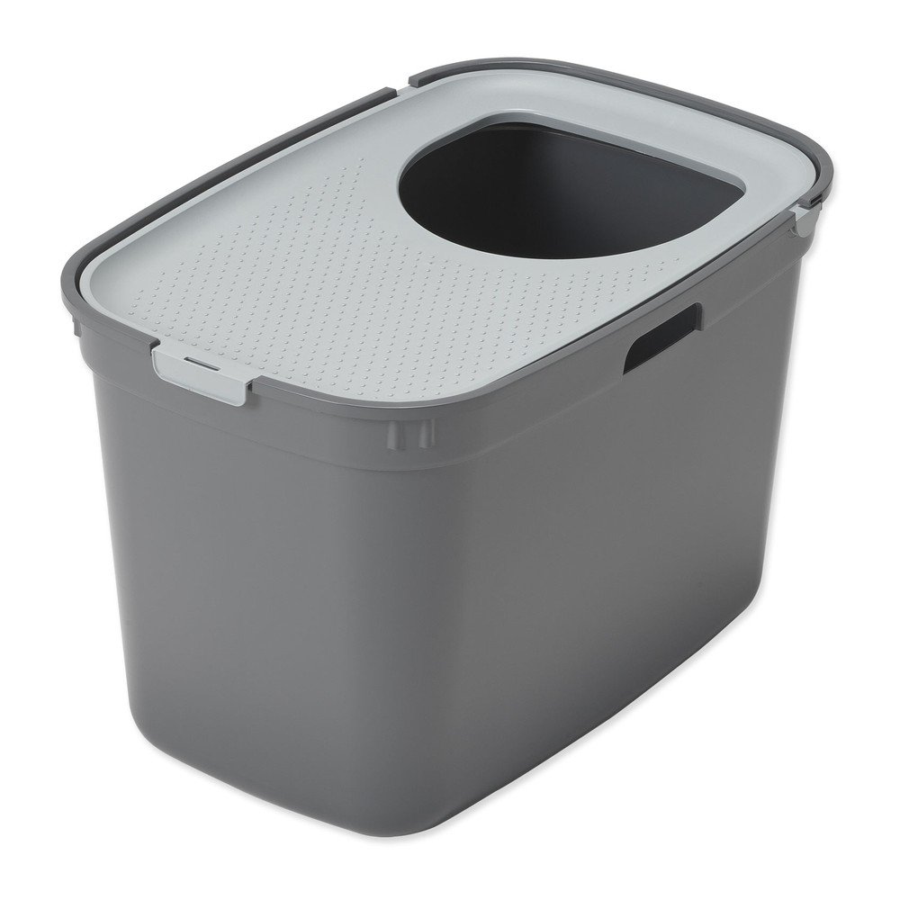 Szara kuweta dla kota 39x59 cm Moderna Top Cat – Plaček Pet Products
