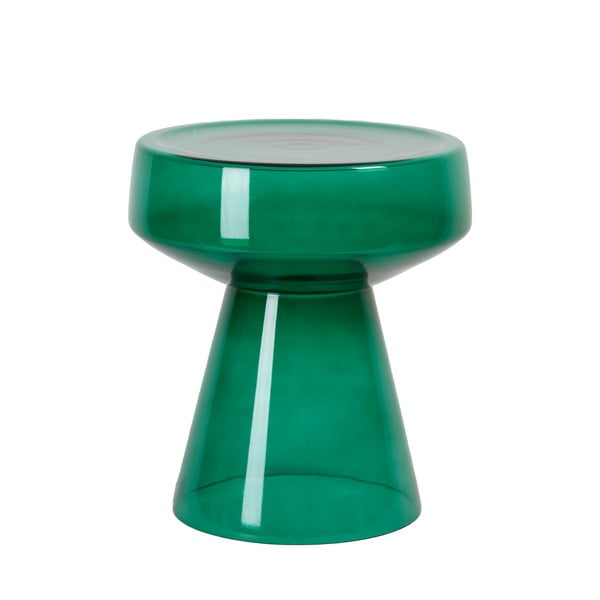 Szklany okrągły stolik ø 37 cm Dakwa – Light & Living