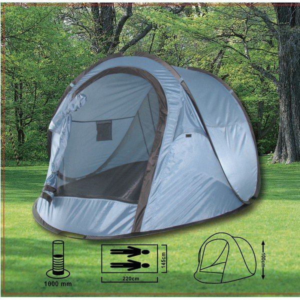 Niebieski namiot dla 2 osób Strela – Garden Pleasure-image-1