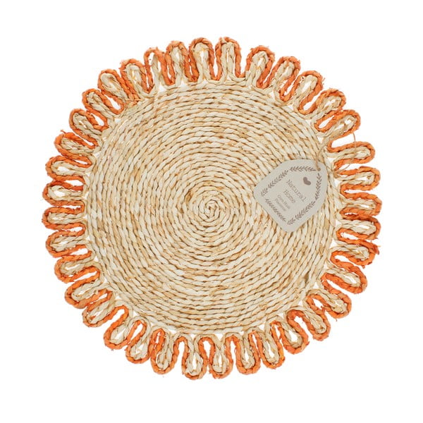 Mata stołowa z liści kukurydzy ø 38 cm Corn Husk – Rex London-image-2