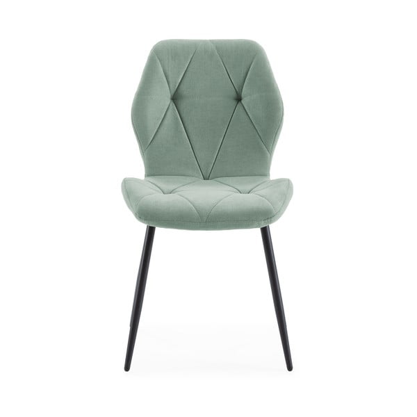 Miętowe krzesła zestaw 4 szt. Luna – Marckeric-image-1