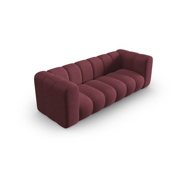 Bordowa sofa 228 cm Lupine – Micadoni Home-image-3
