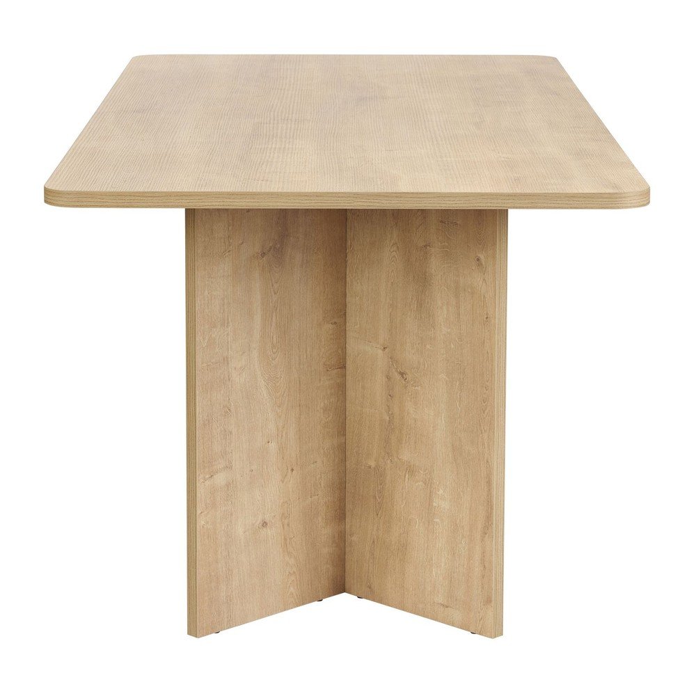 Stół w dekorze dębu 90x180 cm Linza – Kalune Design (zdjęcie 5)