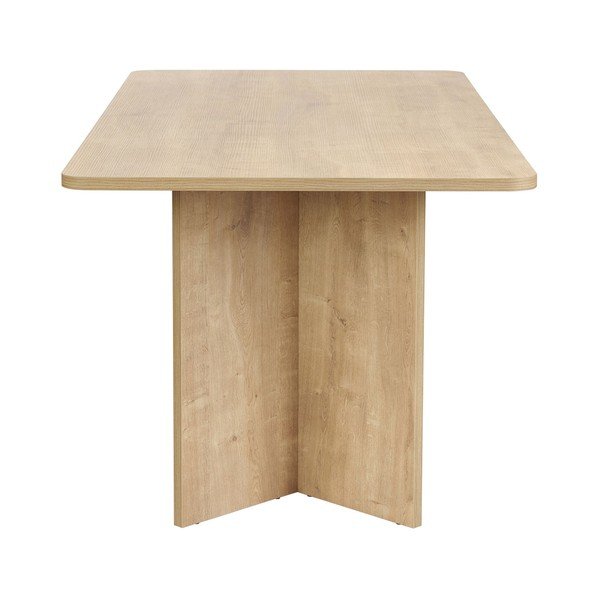 Stół w dekorze dębu 90x180 cm Linza – Kalune Design-image-4