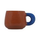 Ciemnobrązowy kubek new bone china 470 ml Coco – ONA