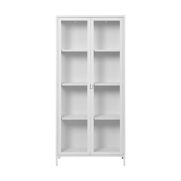 Biała metalowa witryna 80x175 cm Brisbane – House Nordic