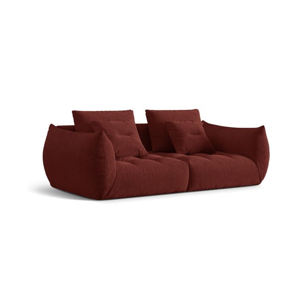 Czerwona sofa 232 cm Bloom – Micadoni Home-image-2