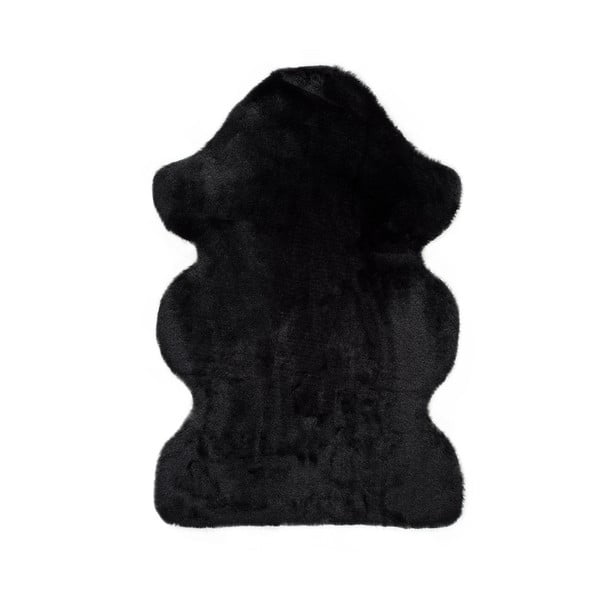 Czarny dywan Universal Fox Liso, 60x90 cm